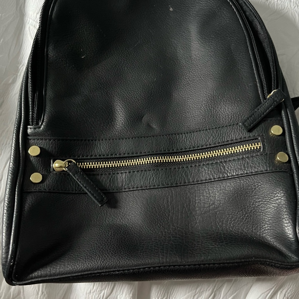 Mossimo Leather Backpack